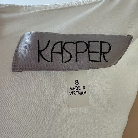 Kasper Colorblock Sheath Dress Size 8 - Picture 4 of 8